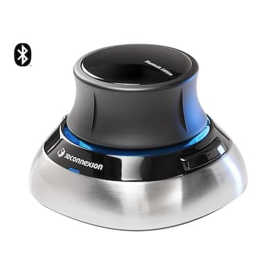 3Dconnexion SpaceMouse® Wireless Schwarz/Silber - 3D Navigations Maus