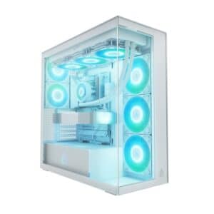 ARCTIC Xtender White E-ATX Gaming Gehäuse mit Seitenfenster