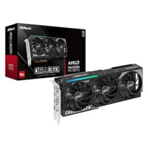 ASROCK Radeon RX 9070 Challenger Grafikkarte 16GB GDDR6 1x HDMI 3x DP