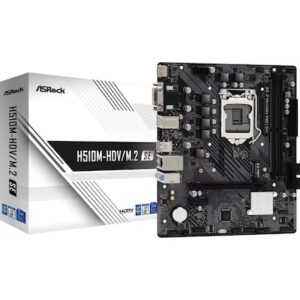 ASRock H510M-HDV/M.2 SE mATX Mainboard Sockel 1200 M.2/HDMI/VGA/DVI/USB3.0