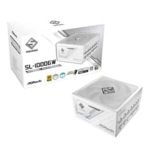 ASRock Steel Legend 1000W Gold Gaming Netzteil modular ATX 3.1 PCIe 5.1 Weiß