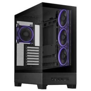 ASUS A31 Plus TG ARGB ATX Gaming Gehäuse mit Seitenfenster schwarz