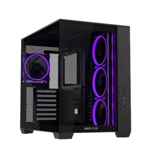 ASUS A32 PLUS TG ARGB ATX Midi-Tower Gaming Gehäuse Schwarz