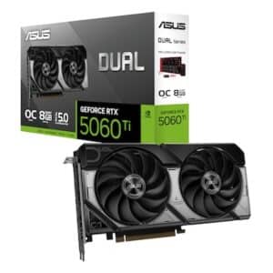 ASUS DUAL GeForce RTX 5060 Ti OC DUAL-RTX5060TI-O8G 8GB Grafikkarte GDDR7 DP/HDMI