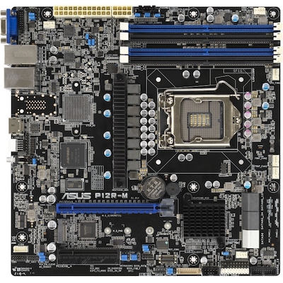 ASUS P12R-M mATX Workstation Mainboard Sockel 1200 für Xenon E