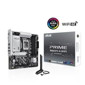 ASUS PRIME B860M-A WIFI Mainboard Sockel 1851 DP/HDMI/USB-C