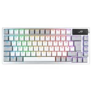 ASUS ROG Azoth RGB Weiß - Kabellose Hot-Swap Gaming Tastatur