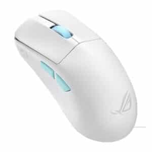ASUS ROG HARPE ACE AIM LAB EDITION Kabellose Gaming Maus Weiß