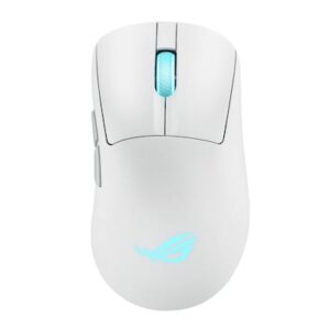 ASUS ROG Keris II Origin Wireless RGB eSports Maus Weiß