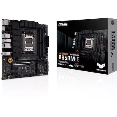 ASUS TUF B650M-E mATX Mainboard Sockel AM5 M.2/USB3.2 TypC/HDMI/DP