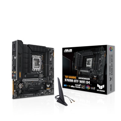 ASUS TUF GAMING B760M-BTF WIFI D4 mATX Mainboard Sockel 1700 DP/HDMI/USB-C