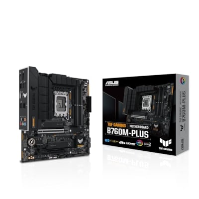 ASUS TUF GAMING B760M-PLUS mATX Mainboard Sockel 1700 DP/HDMI/USB-C