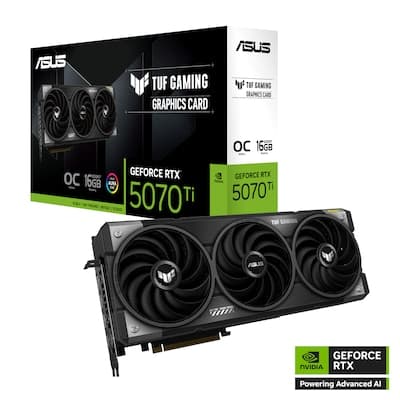 ASUS TUF GeForce RTX 5070 Ti Gaming OC 16GB TUF-RTX5070TI-O16G-GAMING DDR7 Grafikkarte