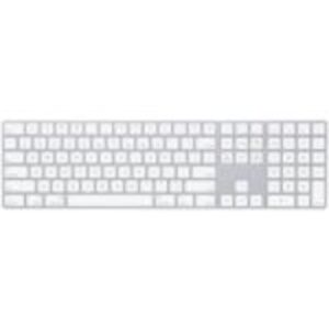 Apple Magic Keyboard mit Touch ID + Ziffernblock Silber USB-C(Englisch-International)