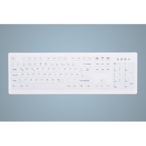 Cherry AK-C8100F-UVS-W/GE Kabelgebundene Tastatur USB Weiß (Versiegelt IP68)