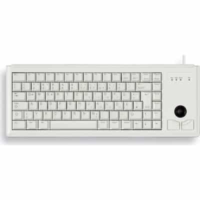 Cherry G84-4400 Compact Kabelgebundene Tastatur USB grau
