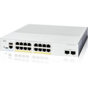 Cisco Catalyst 1200-16P-2G Rackmount Gigabit Managed Switch
