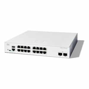 Cisco Catalyst C1300-16T-2G Rackmount GB Managed Switch 16x RJ-45