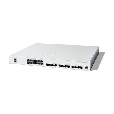 Cisco Catalyst C1300-24XTS Rackmount 10G Managed Stack Switch 12x RJ-45