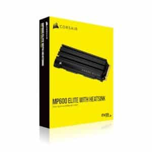 Corsair MP600 ELITE NVMe SSD 2 TB 3D TLC NAND M.2 2280 PCIe Gen4 m. Kühlkörper