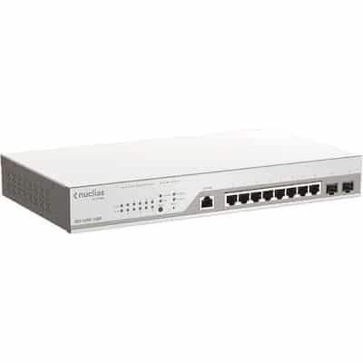 D-Link DBS-2000-10MP 10-Port Gigabit Desktop Switch Cloud-managed
