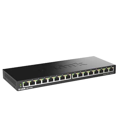 D-Link DGS-1016S/E 16-Port Gigabit Switch Green Ethernet