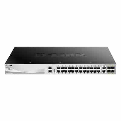 D-Link DGS-3130-30TS/E 30-Port Layer 3 Gigabit Stack Switch