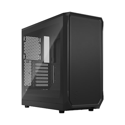 Fractal Design Focus 2 Black ATX Gaming Gehäuse Clear Tint TG FD-C-FOC2A-01