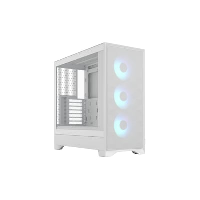 Fractal Design Pop 2 Air Black TG RGB ATX Gaming Gehäuse Weiß