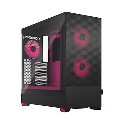 Fractal Design Pop Air RGB Magenta Core Seitenfenster ATX Gaming Gehäuse Magenta