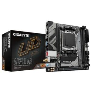 GIGABYTE A620I AX mITX Mainboard Sockel AM5 DP/HDMI/WiFi6E
