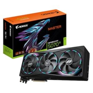 GIGABYTE AORUS GeForce RTX 5070 Ti MASTER 16G Grafikkarte HDMI/DP