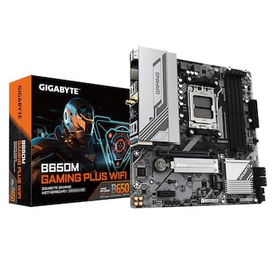 GIGABYTE B650M GAMING PLUS WIFI mATX Mainboard Sockel AM5 DP/HDMI