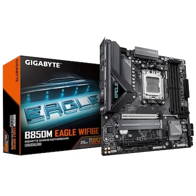 GIGABYTE B850M EAGLE WIFI6E mATX Mainboard Sockel AM5 HDMI/DP/M.2