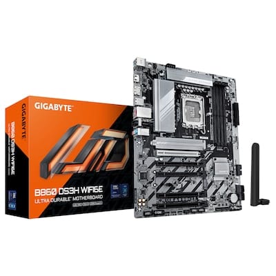 GIGABYTE B860 DS3H WIFI6E ATX Mainboard Sockel 1851 DP/HDMI