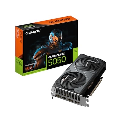 GIGABYTE GeForce RTX 5050 WINDFORCE OC 8GD Grafikkarte