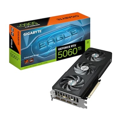 GIGABYTE GeForce RTX 5060 Ti EAGLE MAX OC 16GD Grafikkarte HDMI/DP