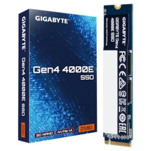 GIGABYTE Gen4 4000E SSD M.2 2280 NVMe 250GB