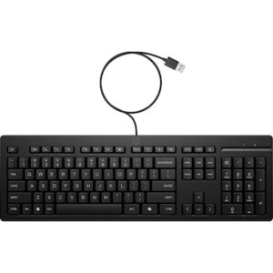 HP 125 Tastatur Schwarz - USB-A