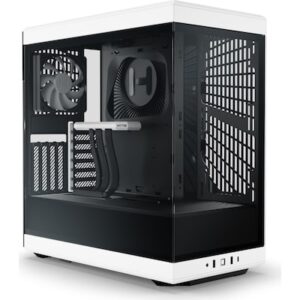 HYTE Y40 White ATX MidiTower Gaming Gehäuse weiß/schwarz