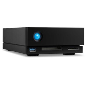 LaCie 1big Dock 30 TB Thunderbolt 3 Schwarz externe Festplatte HDD