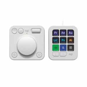 Logitech MX Creative Console Pale Grey - MX Creative Dialpad