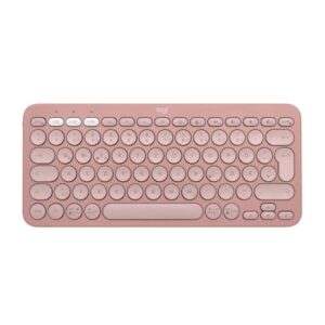 Logitech Pebble Keys 2 K380S Rosa - Minimalistische kabellose Tastatur