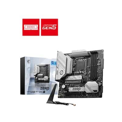 MSI B760M Project Zero mATX Mainboard Sockel 1700