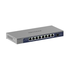 NETGEAR 8-Port 1G/10G Gigabit Ethernet Unmanaged Switch (GS108X) - Mit 1 x 10G SFP+