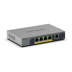 NETGEAR GS105EP 5-Port Gigabit Ethernet PoE+ Plus Switch