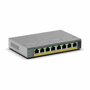 NETGEAR GS108EP 8-Port Gigabit Ethernet PoE+ Plus Switch