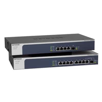 NETGEAR XS505M 5 Port 10gb Switch | Multi-Gigabit LAN Switch (Netzwerk Switch mit 1x 10G-SFP+