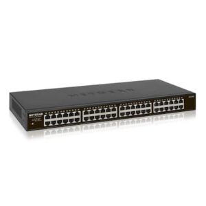 Netgear GS348 Switch 48 Port Switch Gigabit Ethernet (LAN Switch für Desktop- oder Rack-Montage