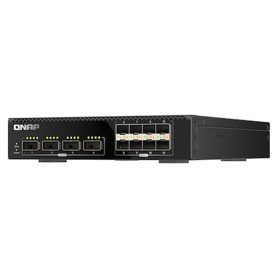 QNAP QSW-M7308R-4X 100 und 25 GbE Switch Managed 12-Port